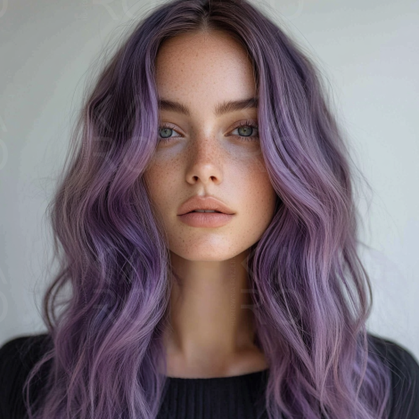 GENUS SEVEN SHADES maska koloryzująca z wodą organiczną 200 ml | Violet - 3