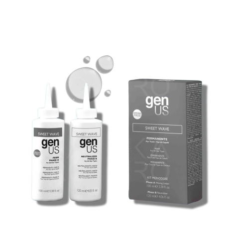 GENUS SWEET WAVE zestaw do trwałej ondulacji lotion A 100 ml + B 120 ml - 2