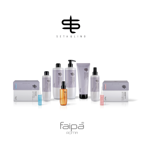 FAIPA ROMA SETA & LINO Nutriente odżywka z efektem laminowania 1000 ml - 5