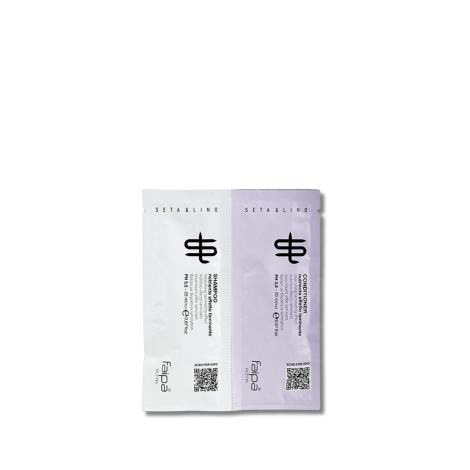 FAIPA ROMA SETA & LINO Nutriente saszetki szampon + odżywka 20 ml + 20 ml