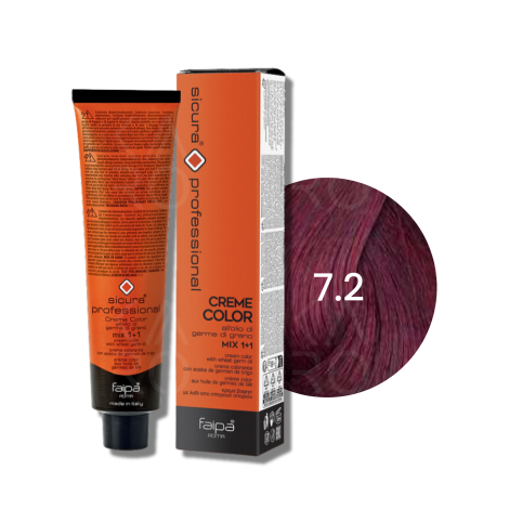 FAIPA ROMA SICURA Creme Color farba do włosów 120 ml | 7.2