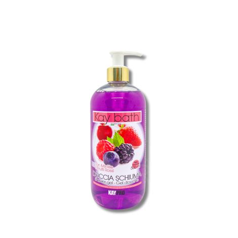 KAYPRO KAY BATH żel pod prysznic 500 ml | Borówka i Czerwone Jagody