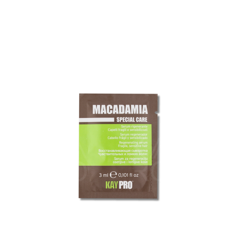 KAYPRO MACADAMIA regenerujące serum do włosów łamliwych z makadamią 3 ml