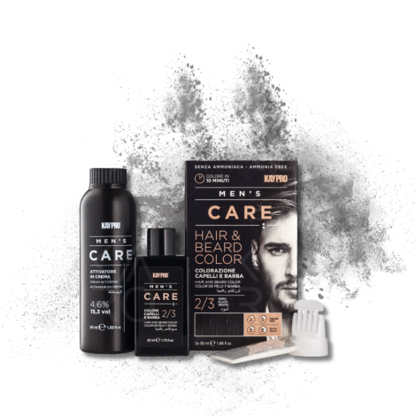 KAYPRO MEN'S CARE odsiwiacz do farbowania włosów i brody | 2-3 Czarny - 2