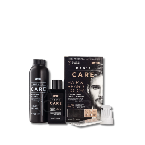 KAYPRO MEN'S CARE odsiwiacz do farbowania włosów i brody | 4-5 Ciemny Brąz