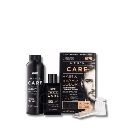 KAYPRO MEN'S CARE odsiwiacz do farbowania włosów i brody | 5-6 Jasny Brąz