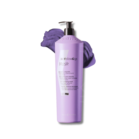 KAYPRO NO YELLOW GIGS fioletowa maska neutralizująca żółte tony 1000 ml - 2
