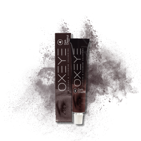 KAYPRO OXEYE farba do koloryzacji brwi i rzęs 20 ml | 4 Ciemny Kasztan - 2