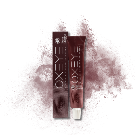 KAYPRO OXEYE farba do koloryzacji brwi i rzęs 20 ml | 4.56 Ciepły Kasztan - 2