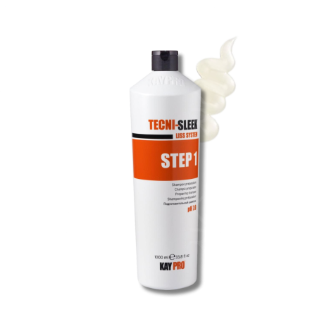 KAYPRO TECNI-SLEEK 1 szampon przygotowujący do prostowania włosów 1000 ml - 2