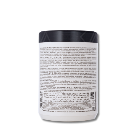 KAYPRO TECNI-SLEEK 3 zakwaszająca maska utleniająca do włosów 1000 ml - 3