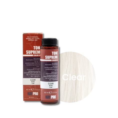KAYPRO TONE SUPREME półtrwały toner kwasowy w żelu z kawiorem 60 ml | Clear