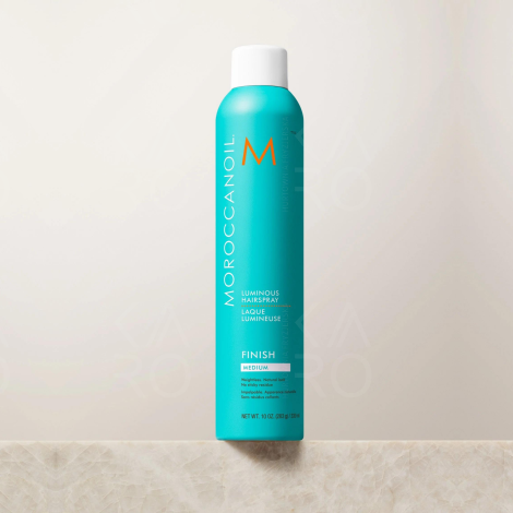 MOROCCANOIL FINISH utrwalający lakier nabłyszczający 330 ml | Medium - 2