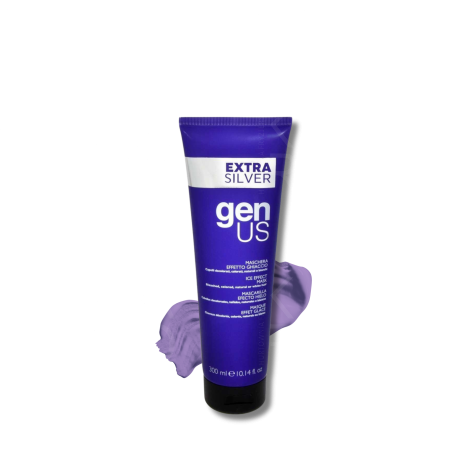GENUS EXTRA SILVER fioletowa maska neutralizująca z efektem lodu 300 ml - 2