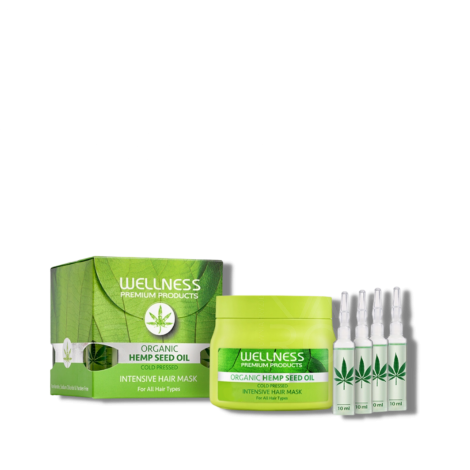 WELLNESS PREMIUM INTENSIVE wzmacniająca maska 500 ml + 4 x ampułka