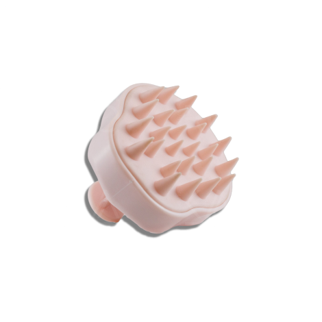 WELLNESS PREMIUM silikonowy masażer do skóry głowy | Różowy