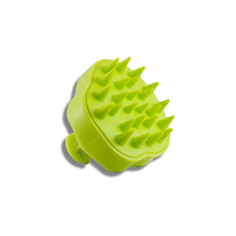 WELLNESS PREMIUM silikonowy masażer do skóry głowy | Zielony