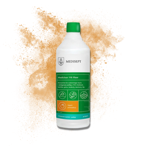 MEDISEPT MEDICLEAN 110 Floor koncentrat do mycia podłóg 1000 ml - 2