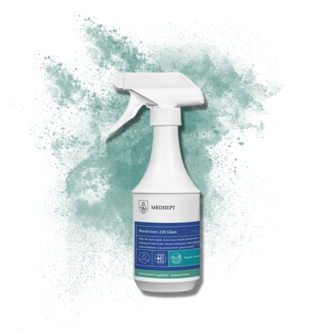 MEDISEPT MEDICLEAN 220 Glass preparat do mycia szyb 500 ml - 2