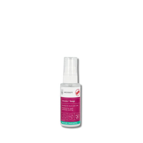 MEDISEPT VELODES Soap emulsja do mycia rąk i ciała 50 ml