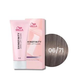 WELLA SHINEFINITY Zero Lift Glaze półtrwała farba do włosów 60 ml | 06/71
