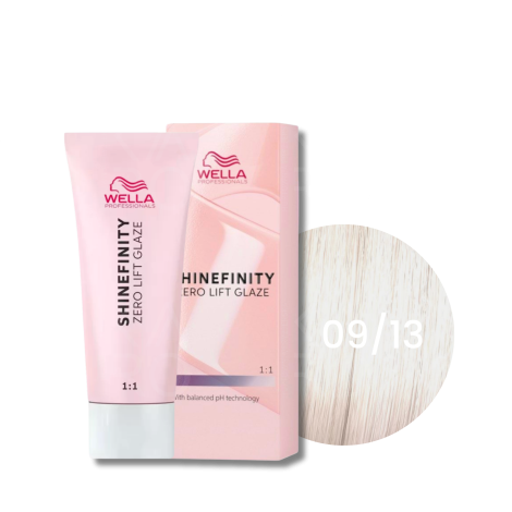 WELLA SHINEFINITY Zero Lift Glaze półtrwała farba do włosów 60 ml | 09/13
