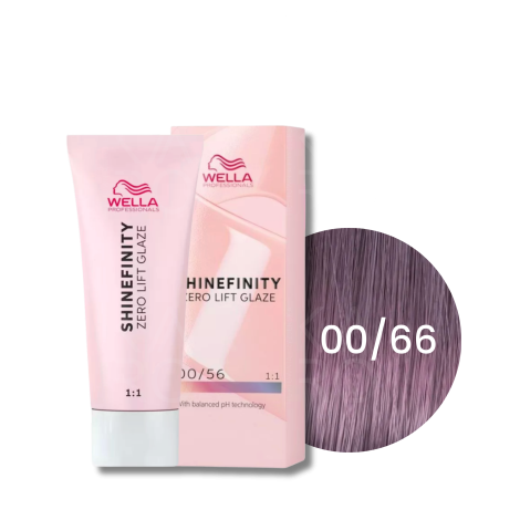 WELLA SHINEFINITY Zero Lift Glaze półtrwała farba do włosów 60 ml | 00/66