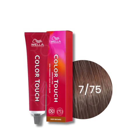 WELLA COLOR TOUCH tonująca półtrwała farba do włosów 60 ml | 7/75