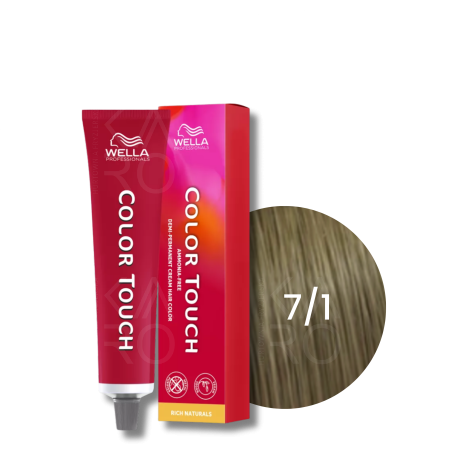 WELLA COLOR TOUCH tonująca półtrwała farba do włosów 60 ml | 7/1