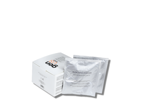 GENUS DE COLOR White Compact Bleaching Powder rozjaśniacz w saszetkach 8 x 50 g | biały