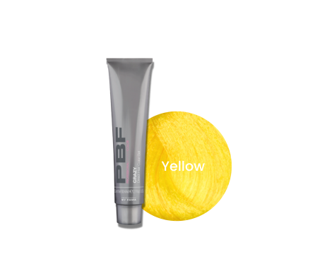 BY FAMA CRAZY bezpośrednia żelowa farba do włosów 60 ml | Yellow