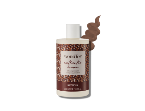 BY FAMA WONDHER Authentic Brown szampon do włosów brązowych 300 ml - 2