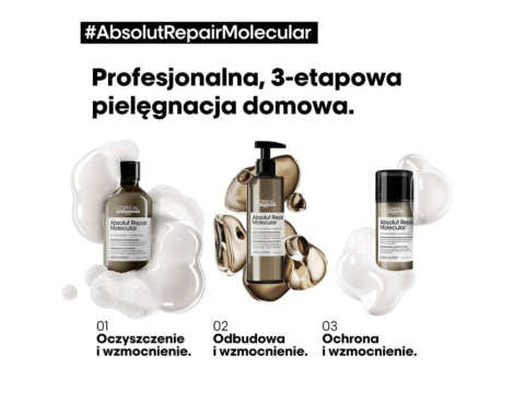 L'OREAL ABSOLUT REPAIR MOLECULAR serum molekularne do włosów 300 ml - 3