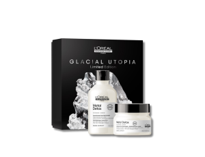 L'OREAL METAL DETOX Glacial Utopia zestaw | szampon + maska