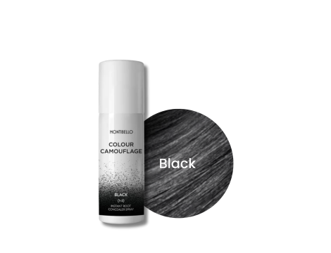 MONTIBELLO COLOUR CAMOUFLAGE spray na odrosty 125 ml | Black