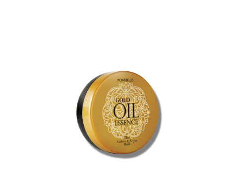 MONTIBELLO GOLD OIL ESSENCE maska bursztynowo arganowa do włosów 200 ml