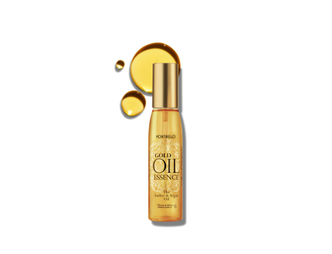 MONTIBELLO GOLD OIL ESSENCE olejek bursztynowo arganowy do włosów 130 ml - 2