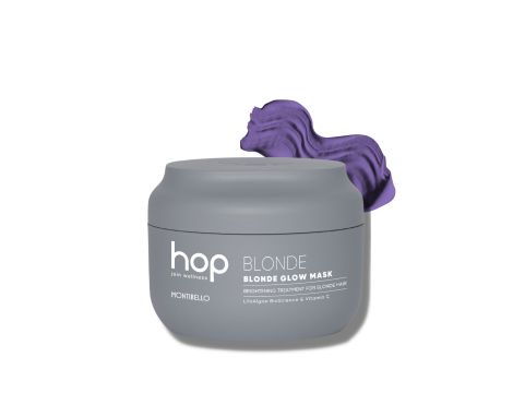 MONTIBELLO HOP Blonde Glow Mask maska do włosów blond 200 ml - 2