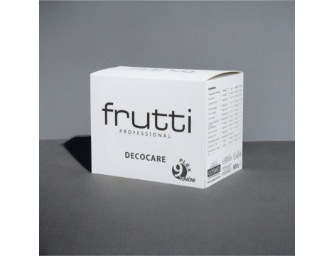 FRUTTI PROFESSIONAL DECOCARE rozjaśniacz do włosów z Plex do 9 tonów 500 g - 3