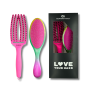 OLIVIA GARDEN LOVE YOUR HAIR zestaw szczotek Fingerbrush + Aurora | róż - 2