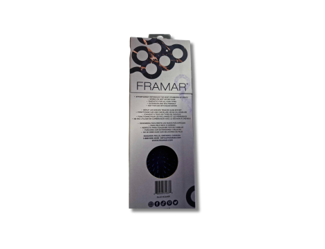 FRAMAR Detangle Brush szczotka do rozczesywania włosów | Granatowa Merlot - 4