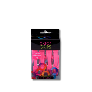 FRAMAR Gator Grips Pink krokodylki spinki klipsy do włosów 4 szt. | Różowe - image 2