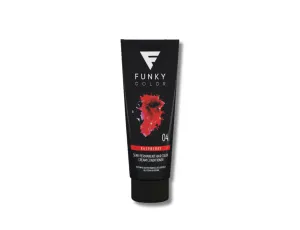 FUNKY COLOR toner odżywka koloryzująca w kremie 100 ml | 04 Raspberry