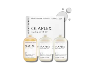 OLAPLEX SALON INTRO zestaw rekonstrukcyjny | 525 ml No.1 + 2 x 525 ml No.2 - image 2