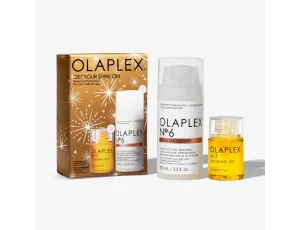 OLAPLEX GET YOUR SHINE ON zestaw świąteczny | No.6 + No.7 - image 2