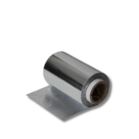 HERHIM profesjonalna aluminiowa folia fryzjerska w rolce 14 µm 12 cm 800 g