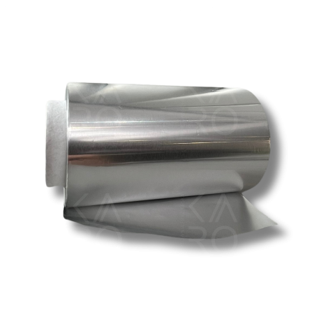 HERHIM profesjonalna aluminiowa folia fryzjerska w rolce 14 µm 12 cm 800 g - 3
