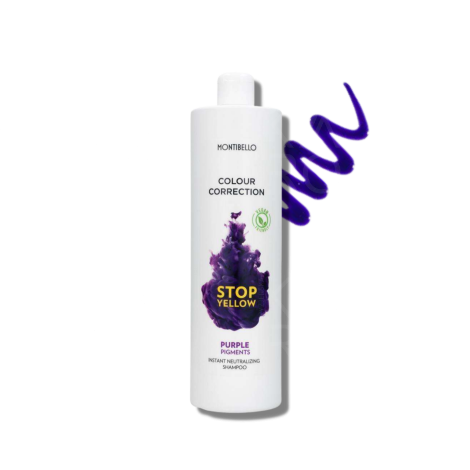 MONTIBELLO COLOUR CORRECTION Stop Yellow szampon neutralizujący 1000 ml - 2