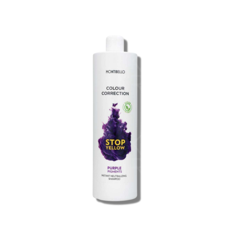 MONTIBELLO COLOUR CORRECTION Stop Yellow szampon neutralizujący 1000 ml