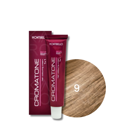 MONTIBELLO CROMATONE profesjonalna trwała farba do włosów 60 ml | 9